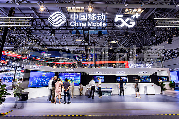 2022重庆智博会中国移动5G智慧展台